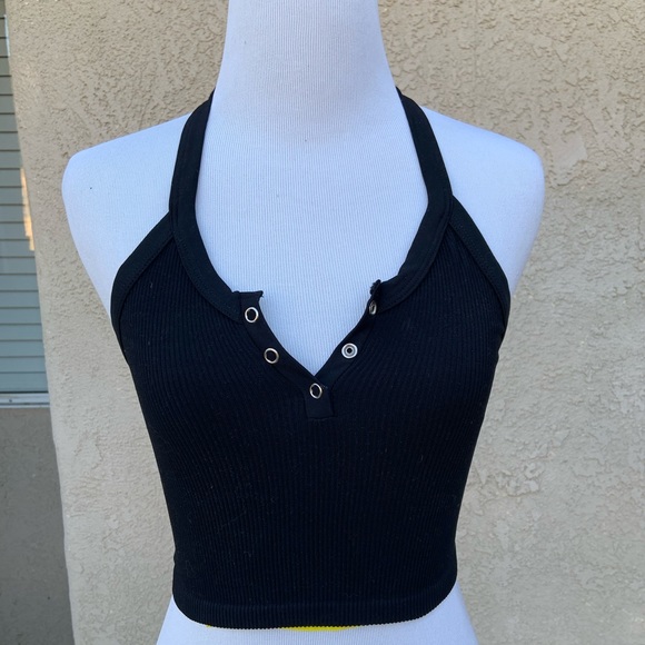 NWT Free People FP Movement Free Throw Henley Top - Picture 6 of 7